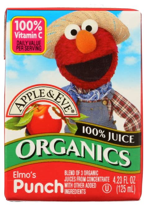 Apple & Eve Organic Juice Elmos Punch, 125 Ml - Walmart.com - Walmart.com