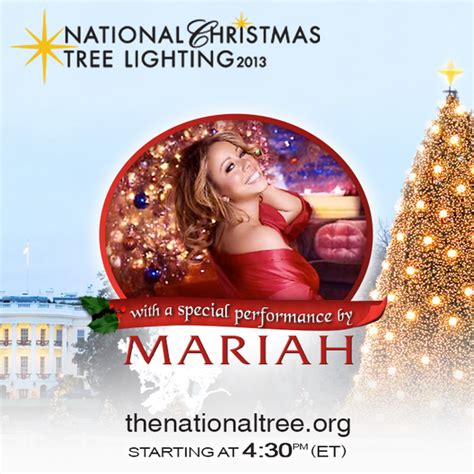 Watch Mariah perform at the Nat'l Christmas Tree Lighting! Live stream ...