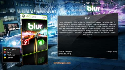 Keseruan Bermain Game Blur Xbox 360 Multiplayer Online | Buku Catatan ...