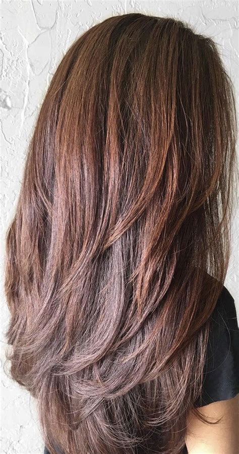 50+ New Haircut Ideas For Women To Try In 2023 : Medium Brown Layered ...