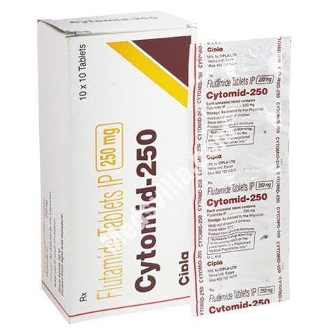 Cytomid 250 mg : Flutamide Side Effects, Uses, Dosage | Medsvilla