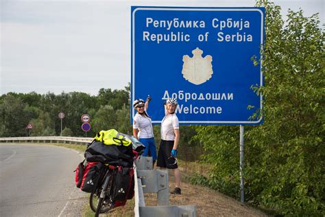 Serbia border crossing - London to Cape Town