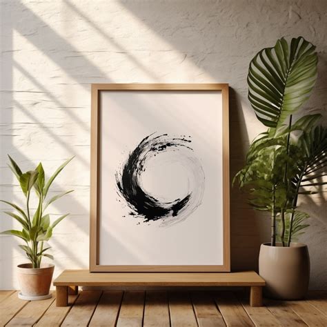 Zen Wall Art, Enso Wall Art, Zen Home Decor, Zen Decor, Spiritual Decor ...