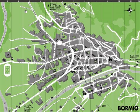 Maps of Bormio ski resort in Italy | SNO