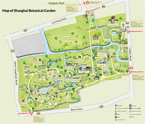 Chicago Botanic Garden Map / Chicago Botanic Garden Art Festival ...