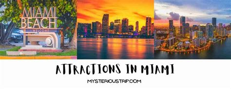 Five Must-See Attractions in Miami - Mysterioustrip