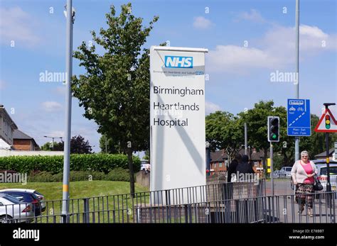 heartlands hospital - birmingham UK - part of the heart of england NHS trust Stock Photo - Alamy