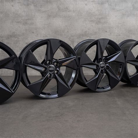 Audi 17 inch rims A3 8Y 8Y0601025A alloy black NEW