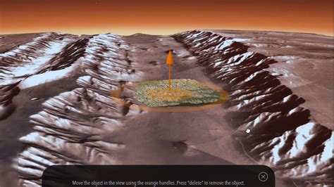 Exploring the Valles Marineris on Mars with 3D Maps - YouTube