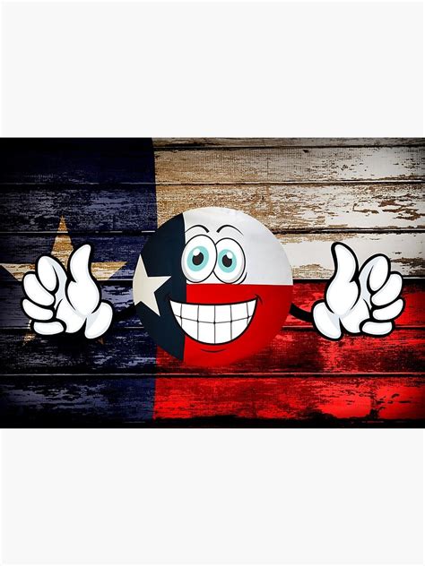 "Texas, Texas Flag, Wood Effect, American Flag, Usa Flag, Smiley, Emoji" Mask for Sale by ...