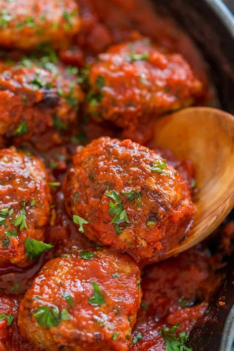 Juicy Meatball Recipe (VIDEO) - NatashasKitchen.com