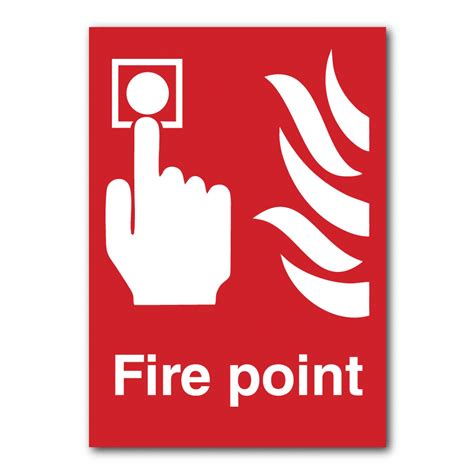 Safety Signs - Fire Safety Equipment Signs - Fire Point Sign