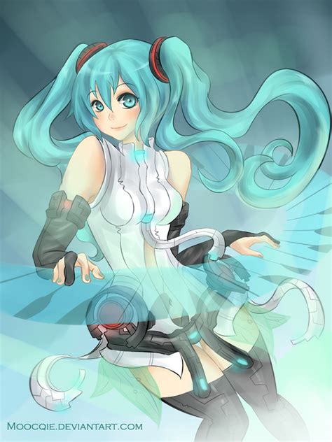 Hatsune Miku Append by Moocqie on DeviantArt