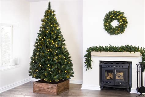 6ft Pre-lit Majestic Dew Pine Tree | Christmas Tree World