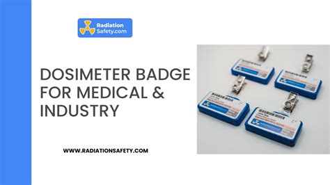 PPT - Buy Dosimeter Badge for Medical & Industry - Radiation Safety ...