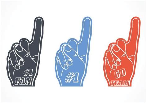 Foam Finger Vector Art, Icons, and Graphics for Free Download