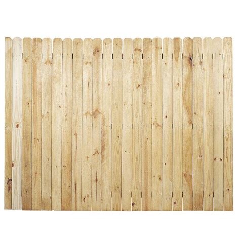 Wood Fence Panels - Wood Fencing - The Home Depot