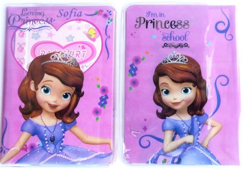 Sofia the first princess childrens passport cover case protector holder kids – Artofit