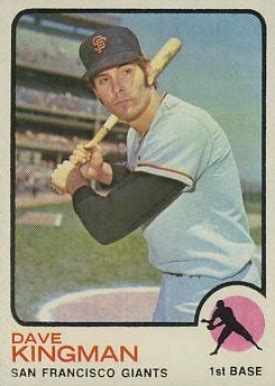 1973 Topps Dave Kingman #23 Baseball - VCP Price Guide