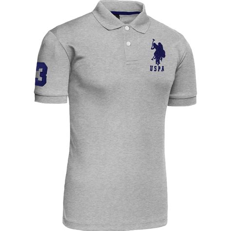 Mens Polo Tshirt Top Designer US Polo Assn Original T-Shirt Short ...