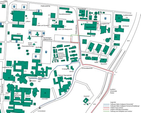 How to find us on Campus Vaihingen | Institute of Thermal Turbomachinery and Machinery ...