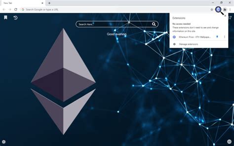 Ethereum Price – ETH Wallpaper New Tab - WallpaperTab