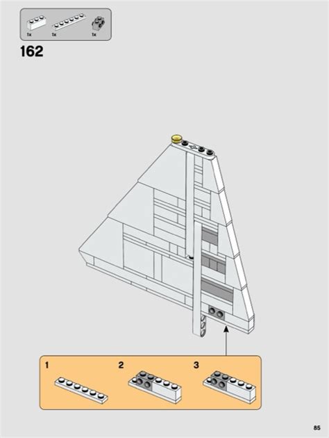 LEGO 75302 Imperial Shuttle Instructions, Star Wars - Episode VI