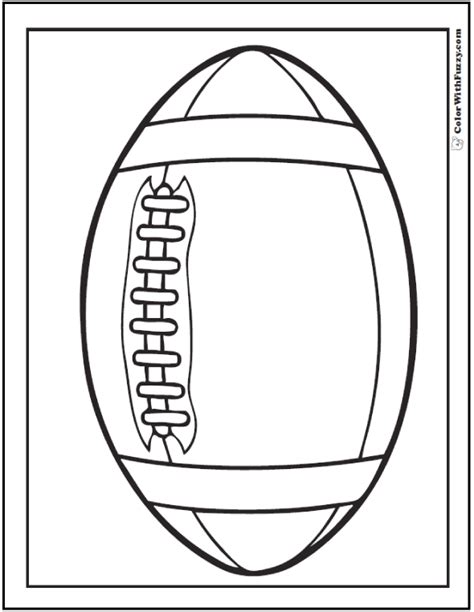 33+ Football Coloring Pages Quarterbacks, Receivers, Running-backs!