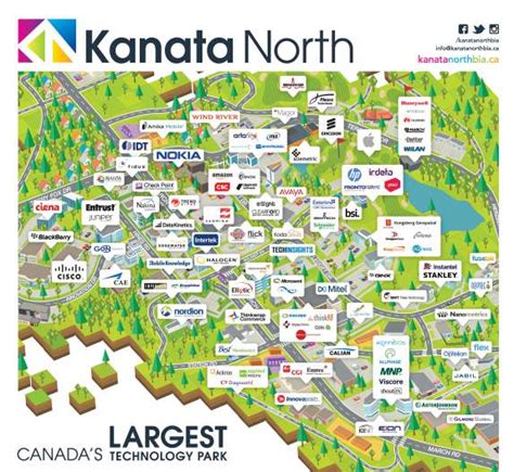 Map Of Kanata Canada - Maps of the World