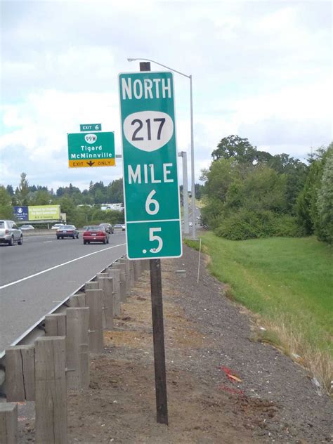 Test of half-mile markers starts up on Oregon 217, U.S. 26 - oregonlive.com