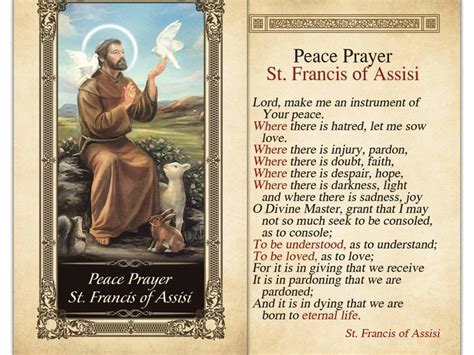 The Significance Of The Prayer Of Saint Francis LetterPile, 59% OFF