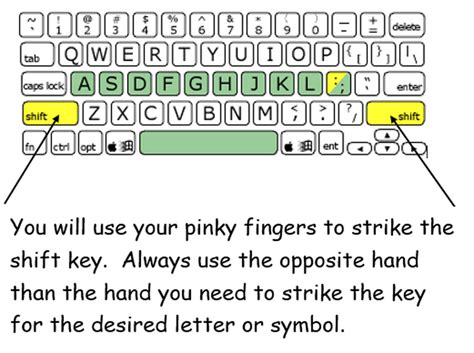 Keyboard Lesson- Shift Key - Crazy4Computers