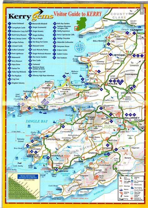 Map 3 – Ring of Kerry, Dingle & Beara | Flemings White Bridge