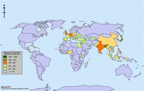 World Population Density Interactive Map