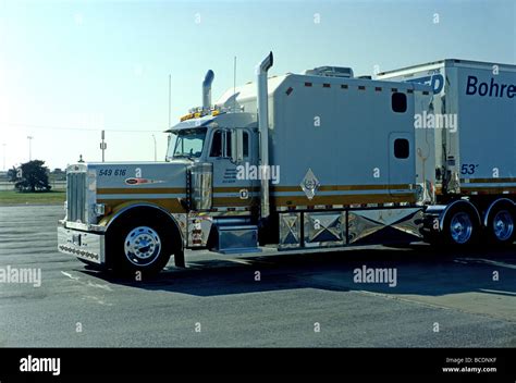 Peterbilt truck parked on Iowa 80 Truck Stop, at Interstate 80 near ...