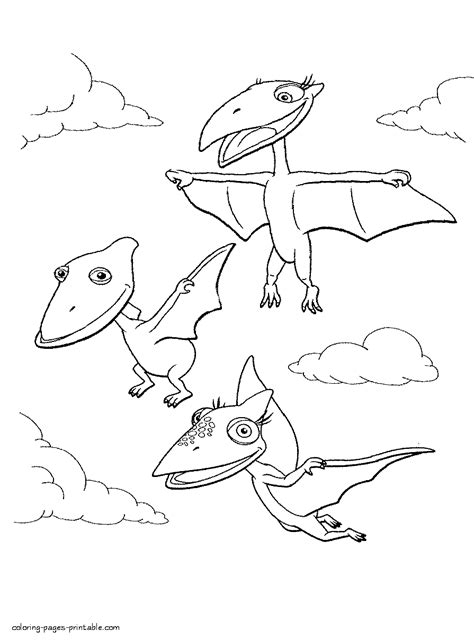 dinosaur train don coloring page - Clip Art Library