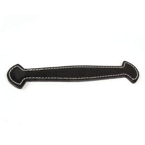 9 1/2 Inch Bean End Stitched Leather Trunk Handle | Van Dyke's Restorers