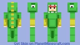 Dinosaur Suit Minecraft Skin