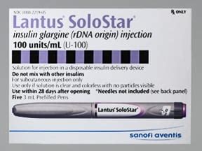 Lantus Solostar subcutaneous : Uses, Side Effects, Interactions ...