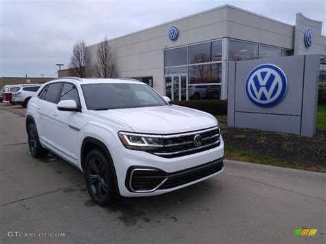 2021 Pure White Volkswagen Atlas Cross Sport SE Technology R-Line ...