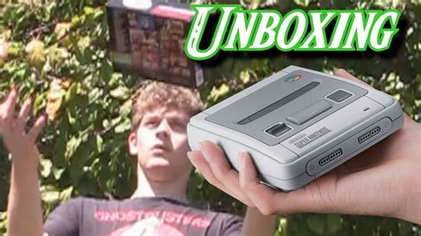 SNES Classic edition: Unboxing - YouTube