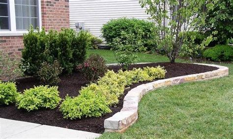 right size | Brick landscape edging, Stone landscaping, Landscape ...