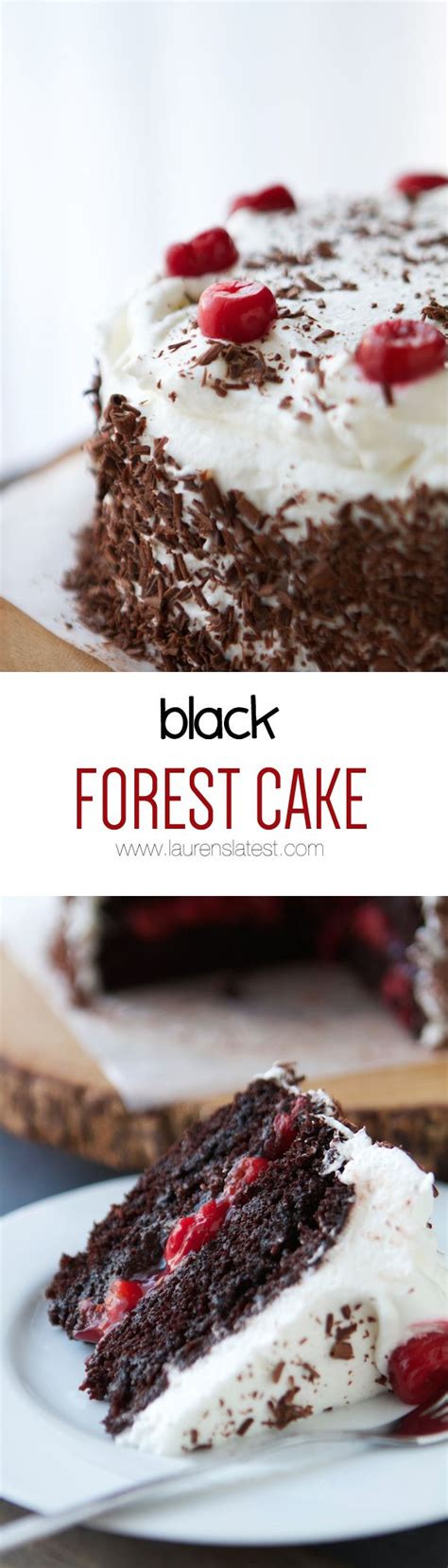 Black Forest Cake Recipe | Recipe | Cake recipes, Desserts, Cupcake cakes