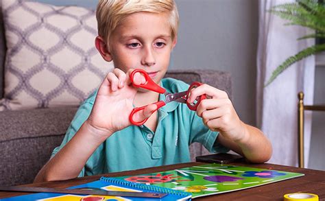 Kids Scissors Multi Pack for Classroom - Safety Scissors for Toddlers ...