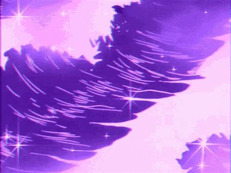 Purple Anime GIF - Purple Anime Water - Discover & Share GIFs