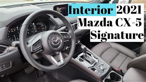 2021 Mazda CX-5 Signature Interior - YouTube