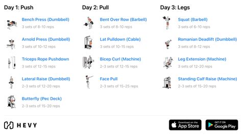 6 Day Bodybuilding Workout Schedule Pdf | EOUA Blog