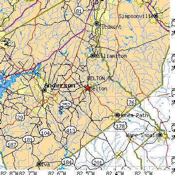 Belton, South Carolina (SC) ~ population data, races, housing & economy