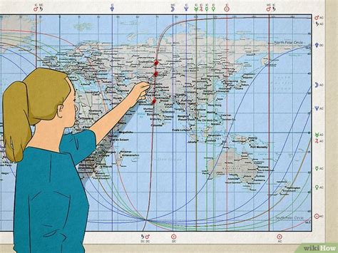 How to Read an Astrocartography Map: Line & Symbol Meanings