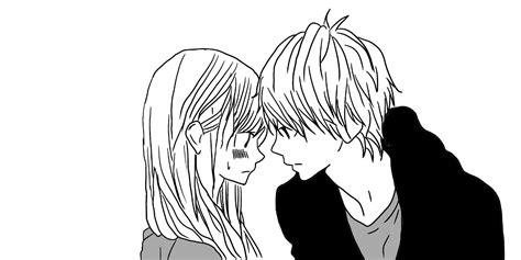 Black And White Anime Couple Wallpapers - Wallpaper Cave